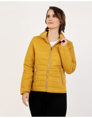 Mujer - Casacas Mujer Mostaza Casaca gruesa L – topitop
