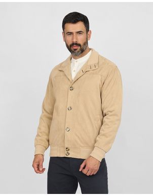 Casaca marron online hombre