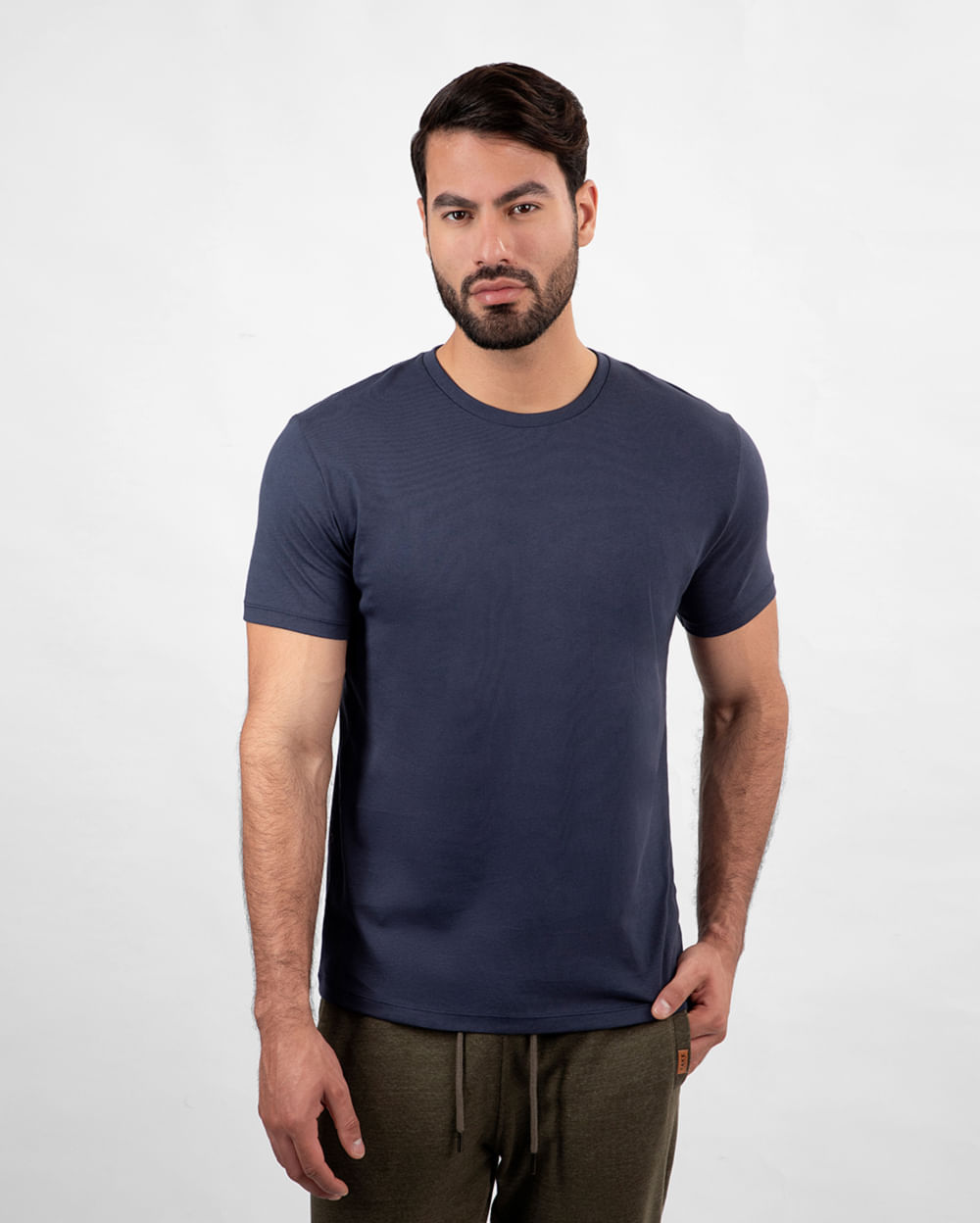 Polo Hombre José Core Azul Oxford