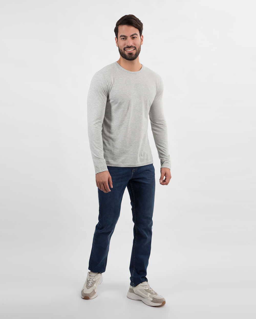 Polo Hombre Pepe Core Gris Fit Poly | Topitop.pe - topitop