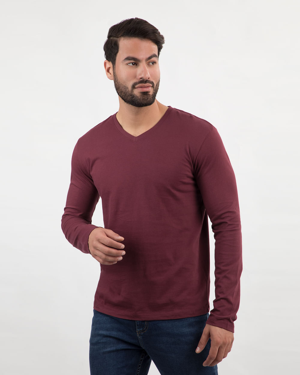 Polo Hombre Toño Core Guinda Sombra