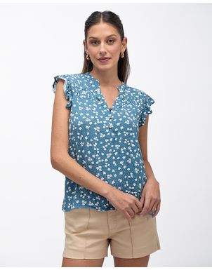 Blusa-Mujer-Rubi-Print-Celeste-Indigo-S