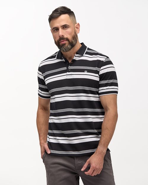 Polo-Cuello-Camisa-Hombre-Saylor-Negro-M