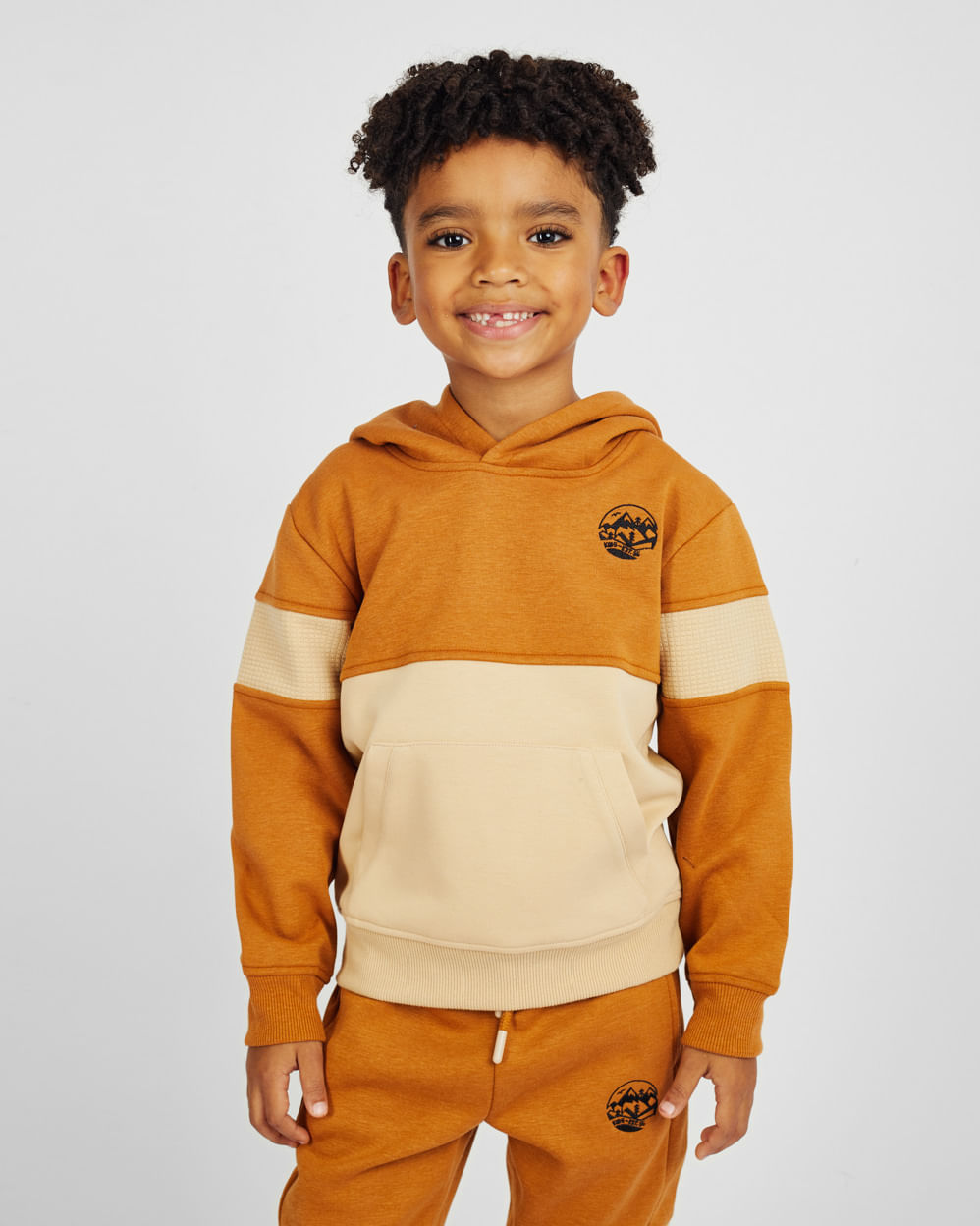 Polera Niño Paulo Marrón