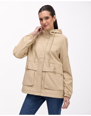 Casaca-Mujer-Beige-S