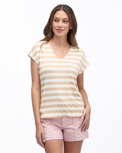 Polo-Mujer-Giovana-Print-Dorado-S