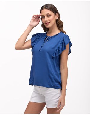 Blusa-Mujer-Lux-Azul-Marino-S