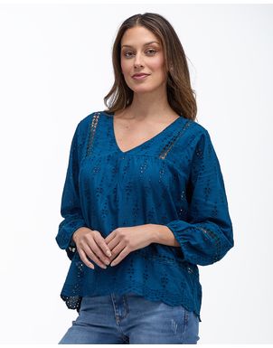 Blusa-Mujer-Giorgina-Azul-Marino-S