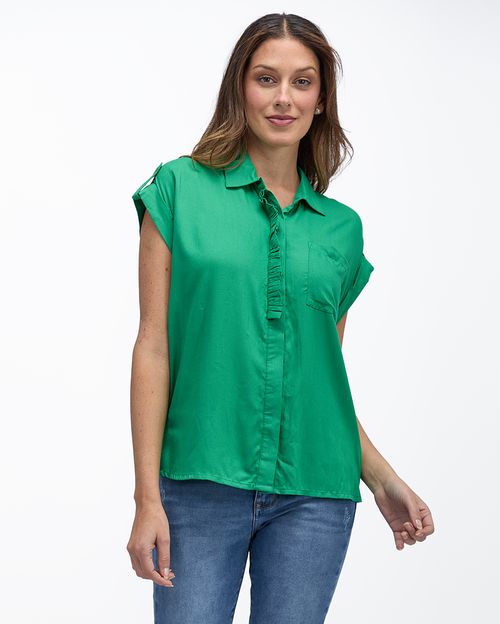 Blusa-Mujer-Natzuki-Solid-Verde-Perico-S