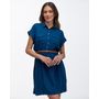 Vestido-Mujer-Indira-Solid-Azul-Suzo-S