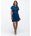 Vestido-Mujer-Indira-Solid-Azul-Suzo-S