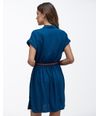 Vestido-Mujer-Indira-Solid-Azul-Suzo-S