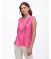 Blusa-Mujer-Rubi-Solido-Fucsia-Intenso-S