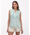 Blusa-Mujer-Rubi-Solid-Aqua-S