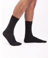 Calcetines-Pack-x-2-Hombre-Formal-Negro-Charcoal-U