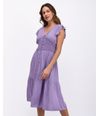 Vestido-Mujer-Leonor-Solid-Lila-S