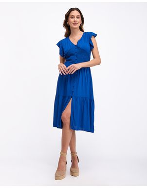 Vestido-Mujer-Leonor-Solid-Azulino-Sea-S