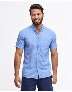 Camisa-Hombre-Alpine-Azul-Oxford-M