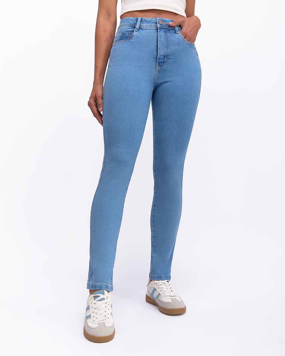 Jean Mujer Cristina Total Bleach