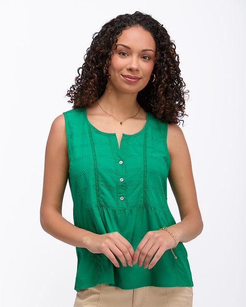 Blusa-Mujer-Maribel-Solid-Verde-Perico-S