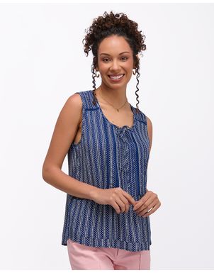 Blusa-Mujer-Maribel-Print-Azul-Real-S