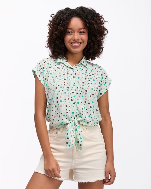 Blusa-Mujer-Sima-Verde-Pastel-S