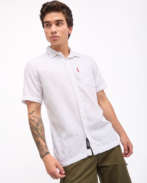 Camisa-Hombre-Levi-Blanco-Optico-M