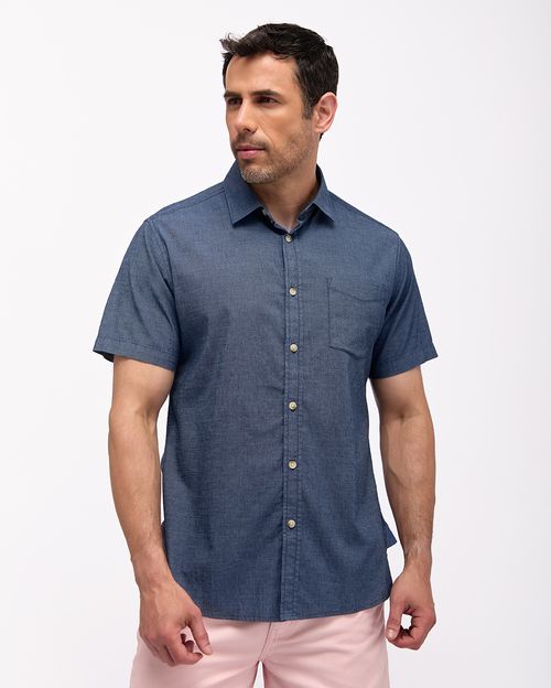 Camisa-Hombre-Turner-Azul-Oxford-M