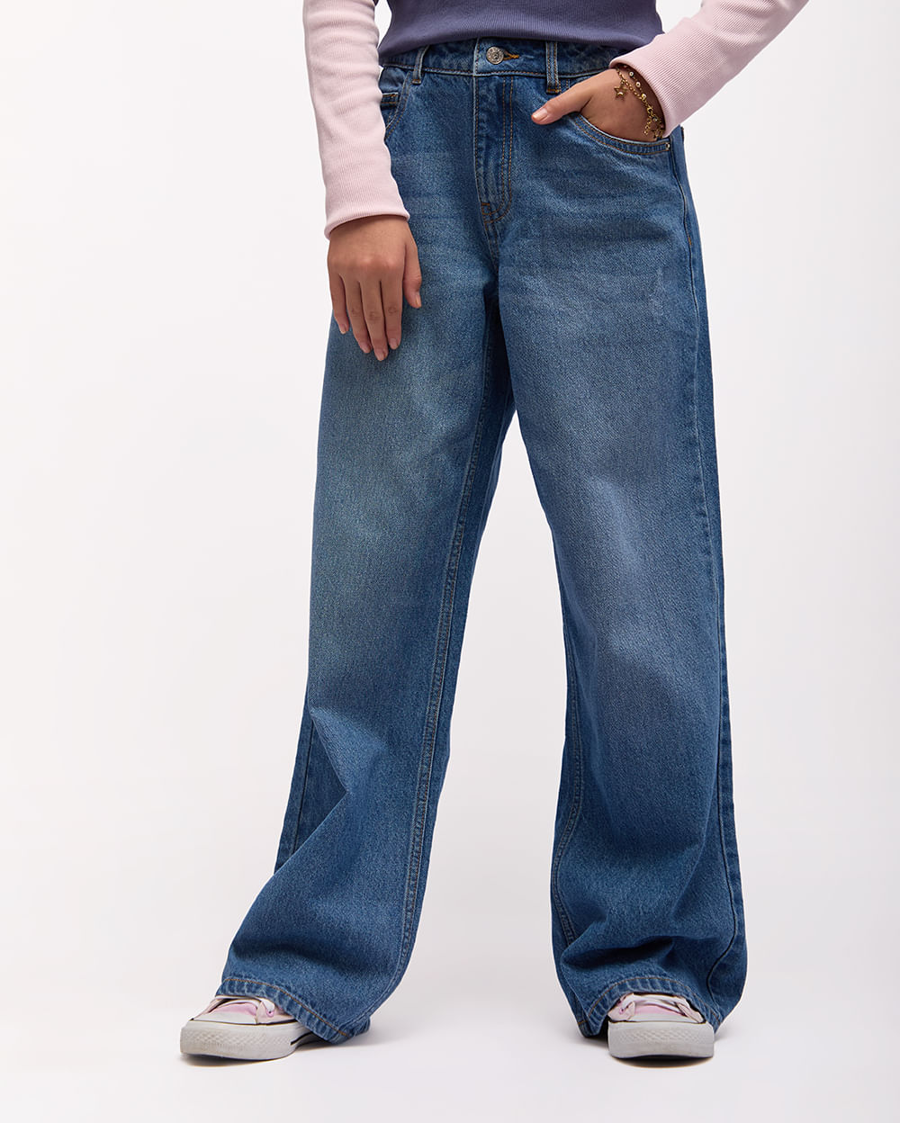 Jean Jovencita Rosita Medium Wash