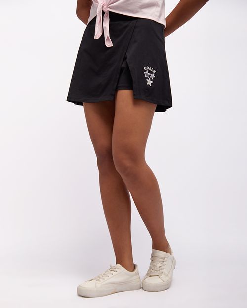 Falda-Short-Mujer-Isabella-Negro-S