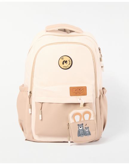 Mochila-Niño-Dylan-Beige-U