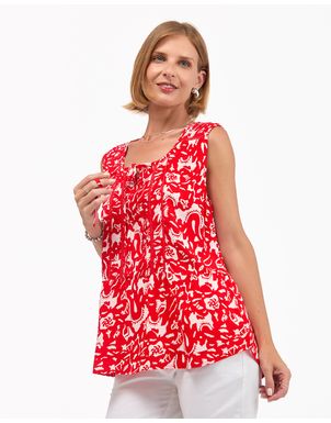Blusa-Mujer-Maribel-Print-Rojo-Flama-S