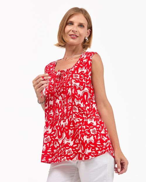 Blusa-Mujer-Maribel-Print-Rojo-Flama-S
