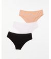 Cachetero-Pack-x-3-Mujer-New-Kalena-Sol-Negro-Blanco-Beige-S