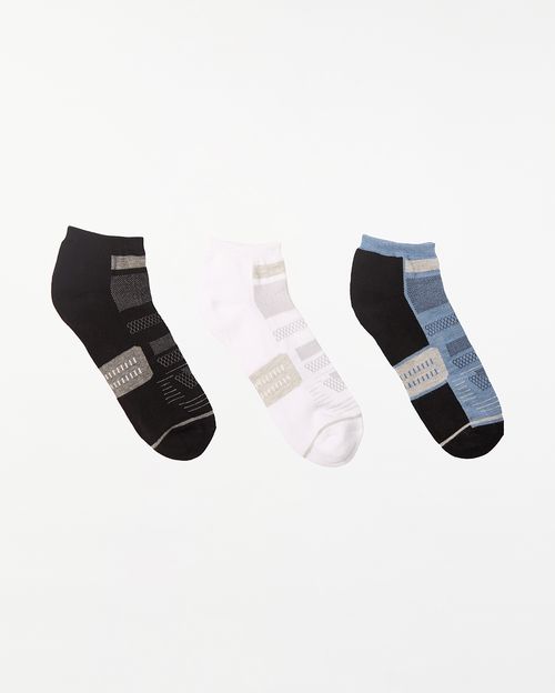 Calcetines-Pack-x-3-Hombre-Franco-Negro-U