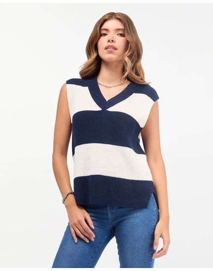 Chaleco-Mujer-Carla-Azul-Nautico-Seda-S