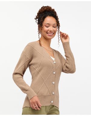 Chompa-Mujer-Chenil-Marron-Melange-S