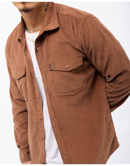 Camisa-Hombre-Duroy-Beige-Latte-M