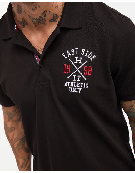 Polo-Cuello-Camisa-Hombre-Ivan-Negro-M