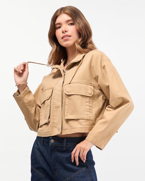 Casaca-Mujer-Edelina-Beige-Oscuro-S