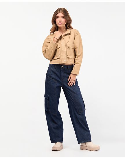 Casaca-Mujer-Edelina-Beige-Oscuro-S