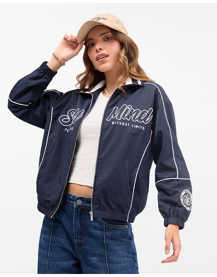 Casaca-Mujer-Darby-Azul-Nautico-Seda-S