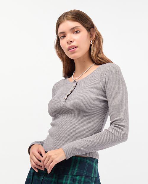 Chompa-Mujer-Carioca-Gris-Melange-S
