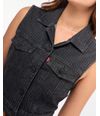 Chaleco-Denim-Mujer-Keydi-Stone-Negro-S