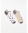 Calcetines-Pack-X-2-Mujer-Olivia-Blanco-Beige-U