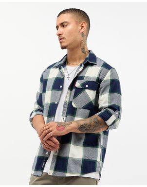 Camisa-Hombre-Thomas-Azul-Oxford-M