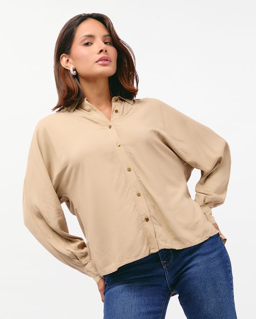 Blusa-Mujer-Susan-Beige-Tabaco-S