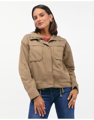 Casaca-Mujer-Jisso-Verde-Musgo-S