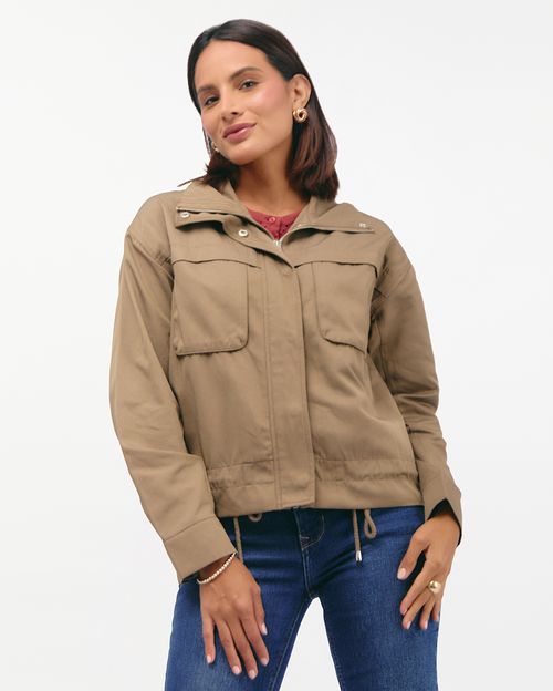 Casaca-Mujer-Jisso-Verde-Musgo-S