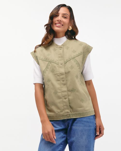 Chaleco-Mujer-Luna-Verde-Musgo-S